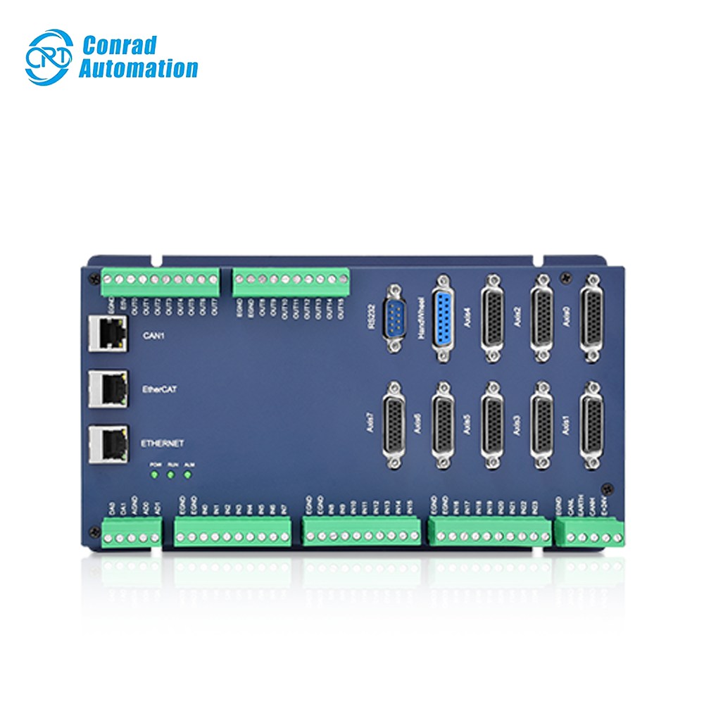 Economical ZMOTION ECI2828-V2 8-Axis Network Vision Motion Control Card Control Data Capture Card for Synchronous Follow