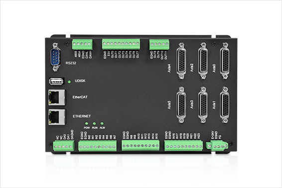 ZMOTION ZMC406-V2 6-Axis EtherCAT Motion Controller Continuous Trajectory Motion Control for Robotic Car Instructions Automation