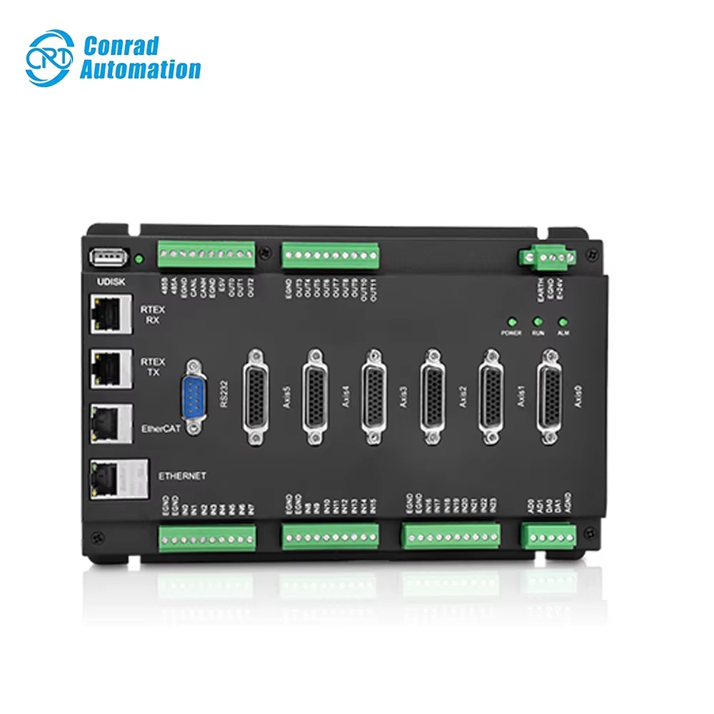 High-Performance ZMC460N 60-Axis Motion Control for Linear Interpolation for Automation EtherCAT RTEX Pulse Dual-Bus Standalone