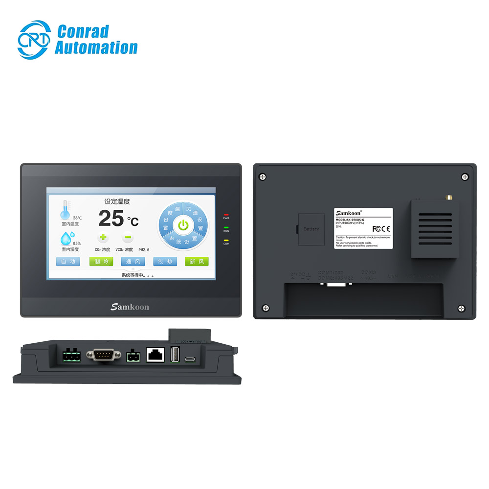 Samkoon HMI High Quality Industrial Samkoon SK-070QS-G Human Machine Interface HMI 7 Inch Touch Screen Display