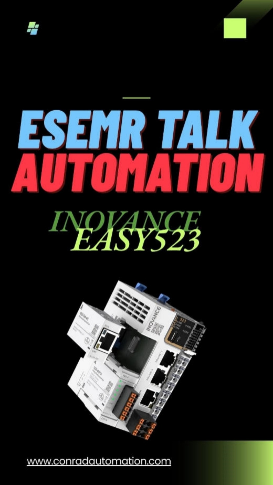 INOVANCE EASY523 IN 40 SECONDS